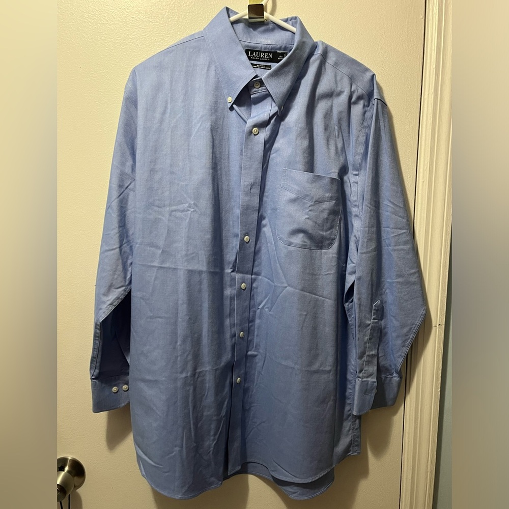 Ralph Lauren Light Blue Button-Down Shirt